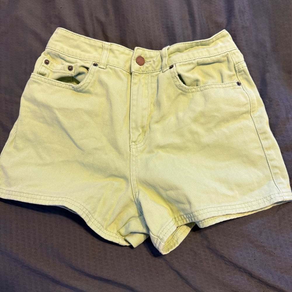 O'Neill Light Green Jean Shorts